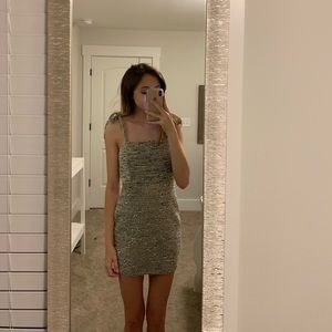 Sparkly mini dress